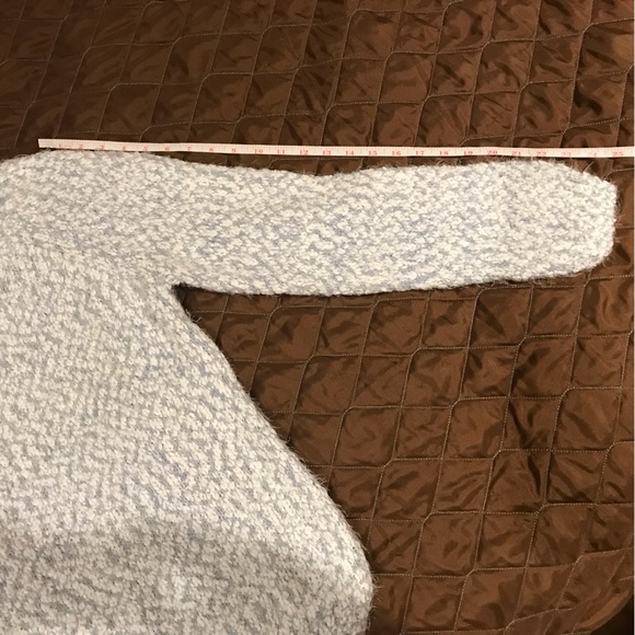 NWT Soft Delicate Knit Sweater by Buffalo David Bitton - Large - Gray & White - Picture 9 of 14